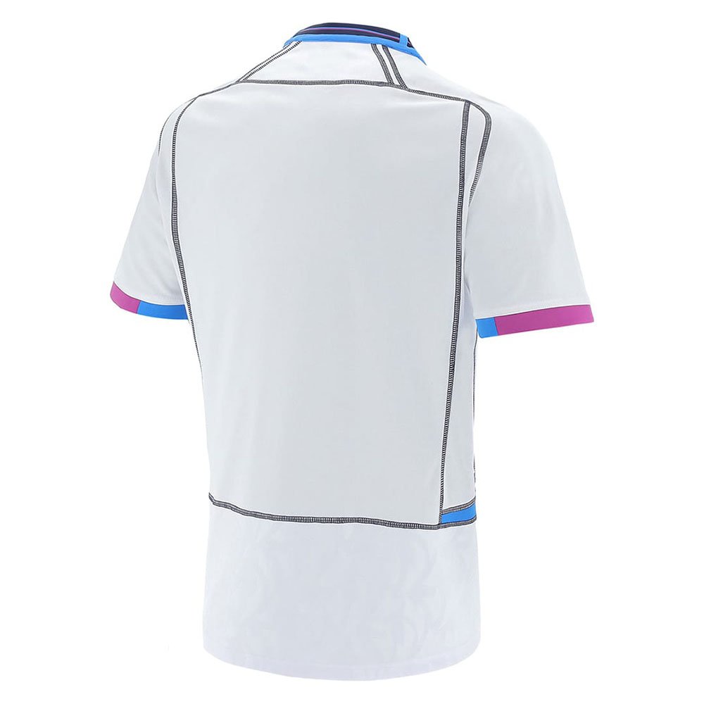 Men's White Performance Sports Jersey – Short Sleeve Crew Neck Athletic Training T-Shirt - Image 2