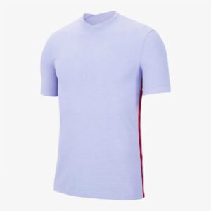 Men's Light Lavender Athletic Training T-Shirt – Short Sleeve Crew Neck Sports Jersey